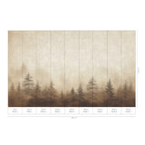Veer Decor Silent Woods Beige Wall Mural 8416-VRZM-AH-1