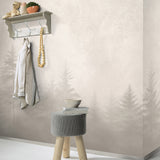 Veer Decor Silent Woods Cream Wall Mural 8416-VRZM-AH-3
