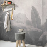 Veer Decor Tropical Haze Grey Wall Mural 8416-VRZM-AK-2