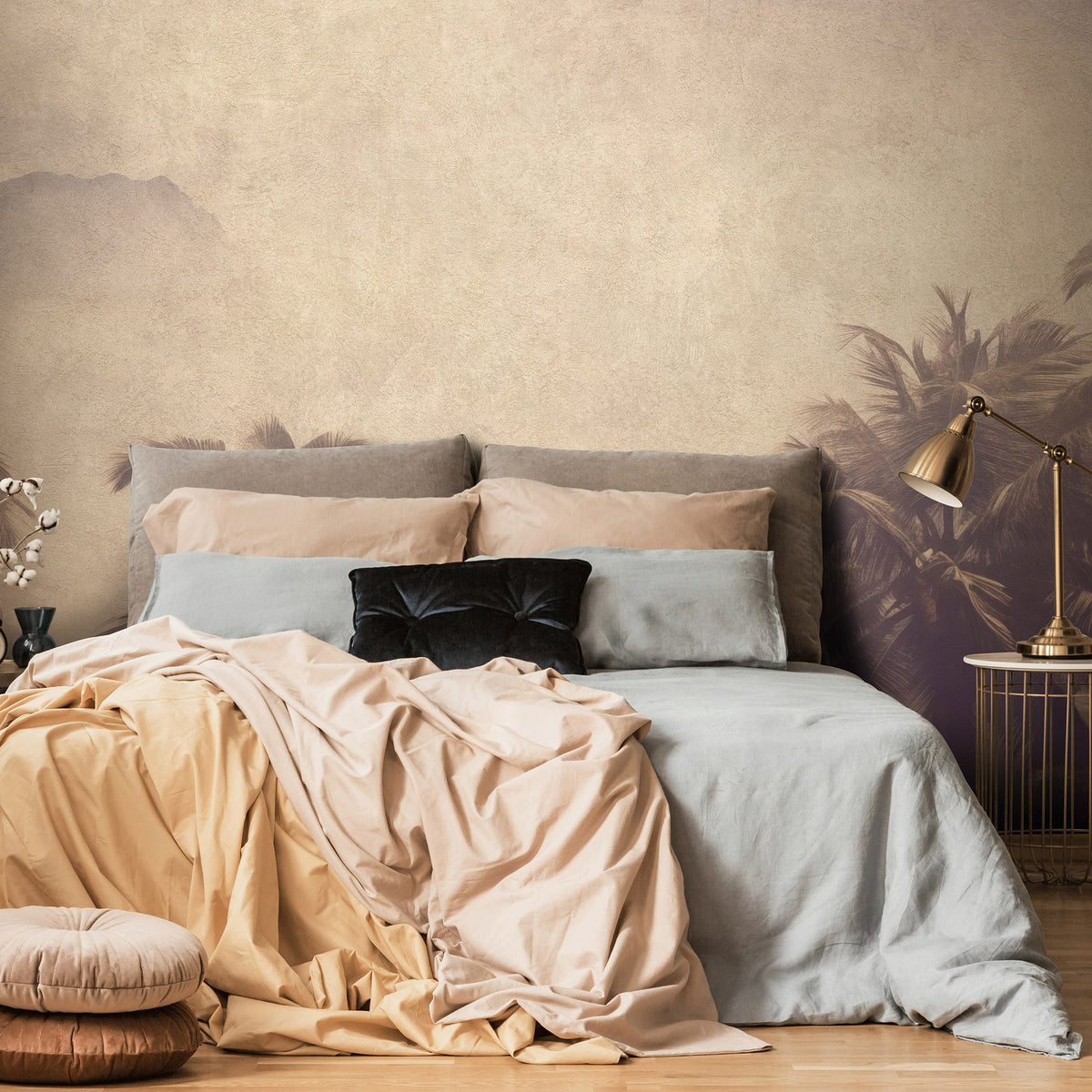 Veer Decor Coco Island Taupe Wall Mural 8416-VRZM-AL-2