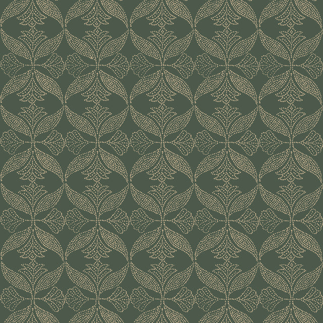Veer Decor Ornament Green Wallpaper 8421-ANT-AD2
