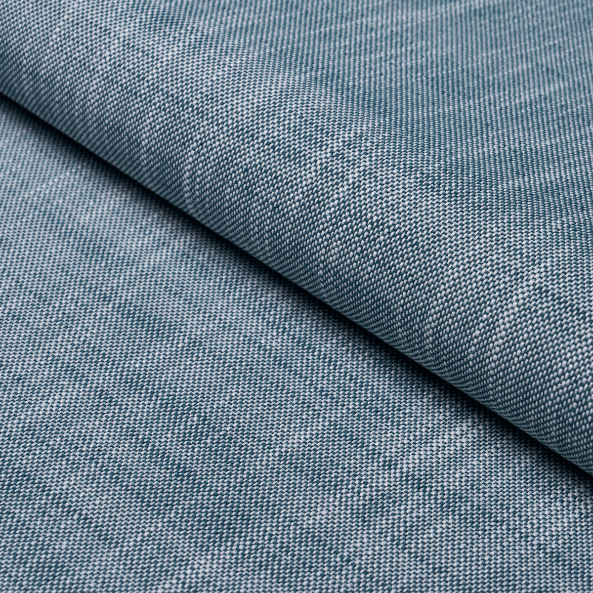 Schumacher Sasha Indoor/Outdoor Navy Fabric - Eade's Wallpaper