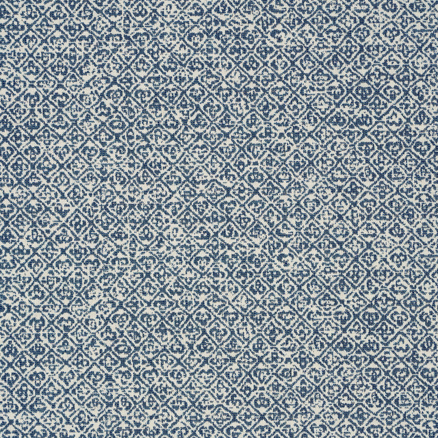 Schumacher 84303 SARONG WEAVE INDOOR/OUTDOOR in INDIGO Fabri