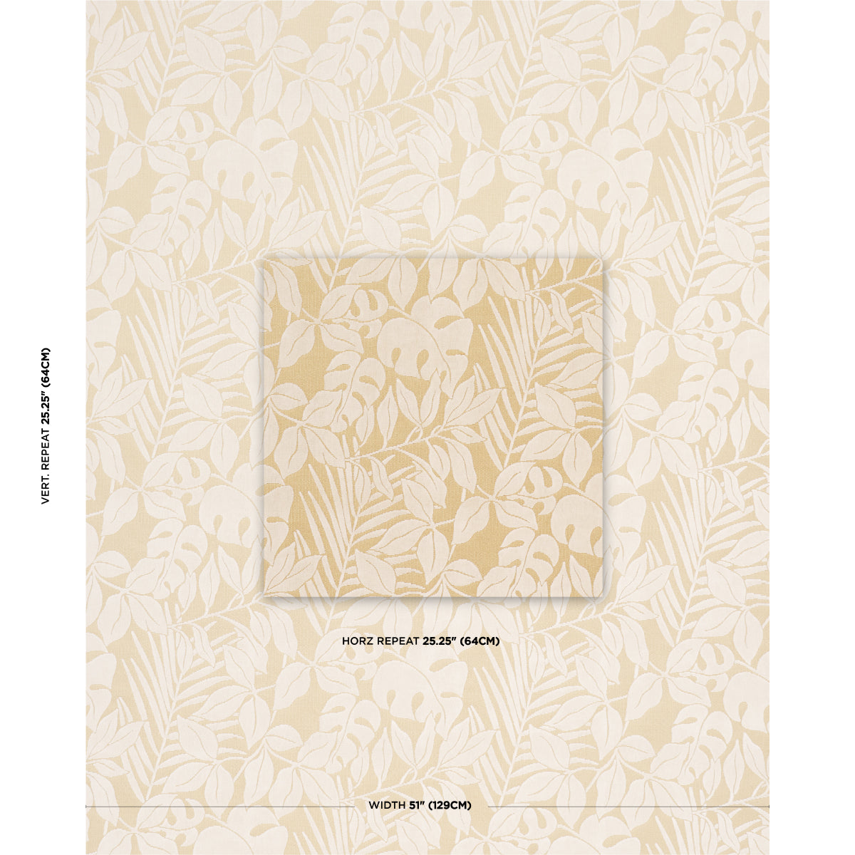 Schumacher Miramar Indoor/Outdoor Velvet White Sand Fabric - Eade's Wallpaper