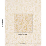 Schumacher Miramar Indoor/Outdoor Velvet White Sand Fabric - Eade's Wallpaper