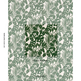 Schumacher Miramar Indoor/Outdoor Velvet Tropical Fabric - Eade's Wallpaper