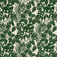 Schumacher Miramar Indoor/Outdoor Velvet Tropical Fabric - Eade's Wallpaper