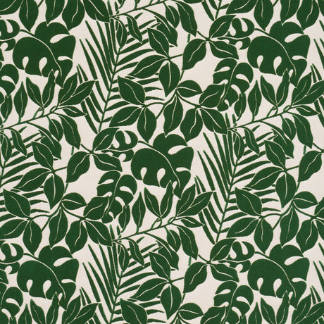 Schumacher Miramar Indoor/Outdoor Velvet Tropical Fabric - Eade's Wallpaper