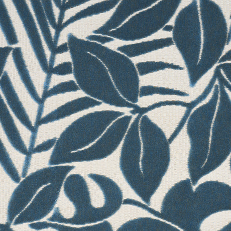 Schumacher 84322 MIRAMAR INDOOR/OUTDOOR VELVET in CADET Fabr