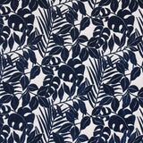 Schumacher Miramar Indoor/Outdoor Velvet Navy Fabric - Eade's Wallpaper