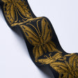 Schumacher 84380 METAMORPHOSIS TAPE in NOIR & GOLD Trim - CR