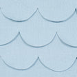 Schumacher 84401 PREP SCHOOL HAND PIECED SCALLOP in BLUE Fab