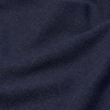 Schumacher Lars Rustic Linen Navy Fabric - Eade's Wallpaper