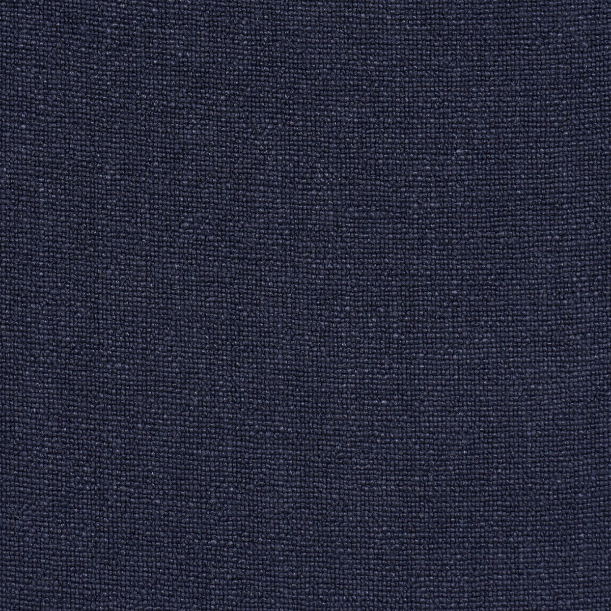 Schumacher Lars Rustic Linen Navy Fabric - Eade's Wallpaper