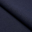 Schumacher Lars Rustic Linen Navy Fabric - Eade's Wallpaper