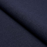 Schumacher Lars Rustic Linen Navy Fabric - Eade's Wallpaper