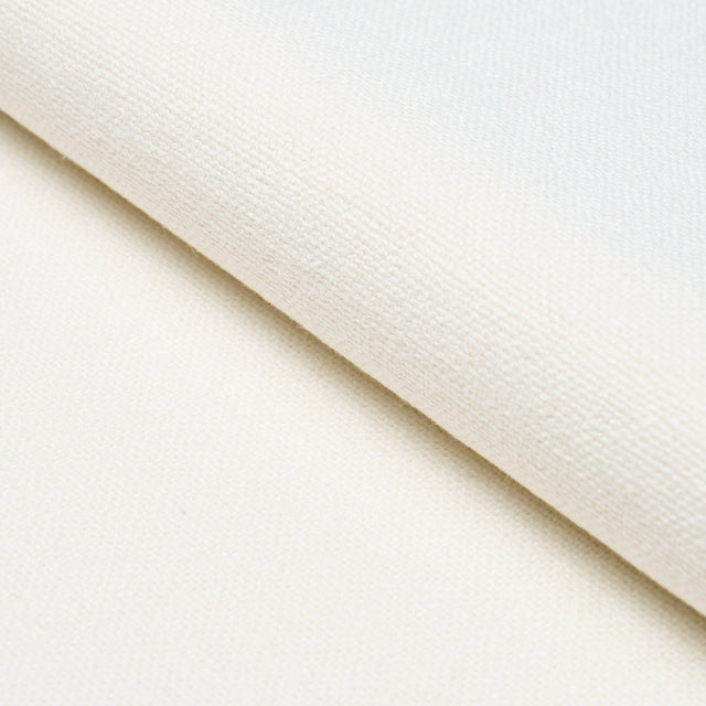 Schumacher Lars Rustic Linen Ivory Fabric - Eade's Wallpaper