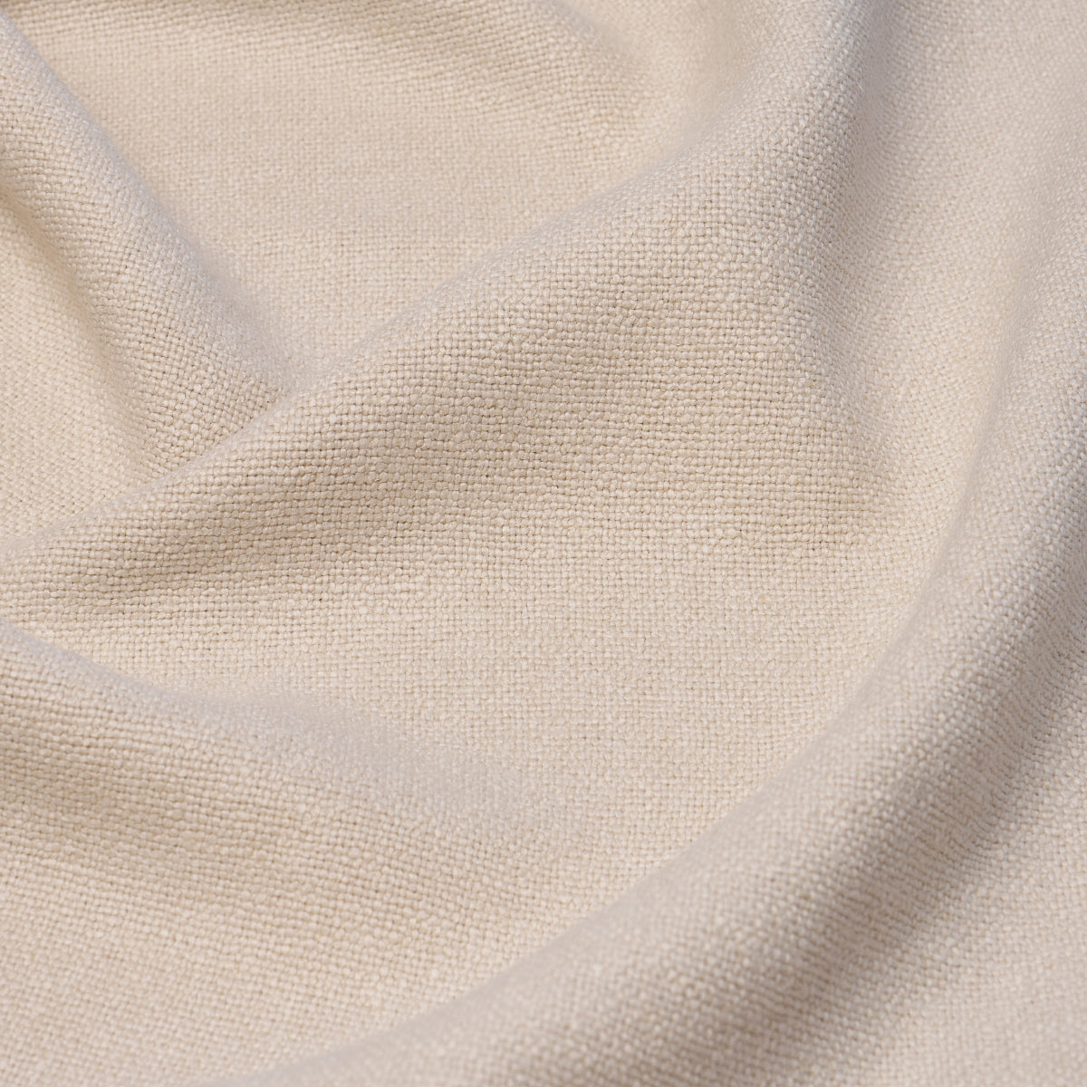 Schumacher Lars Rustic Linen Oyster Fabric - Eade's Wallpaper