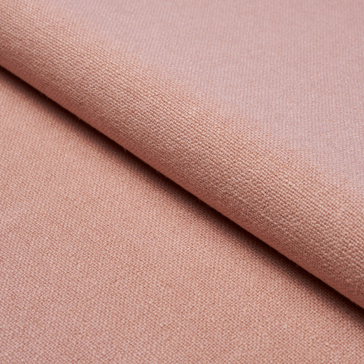 Schumacher Lars Rustic Linen Blush Fabric - Eade's Wallpaper