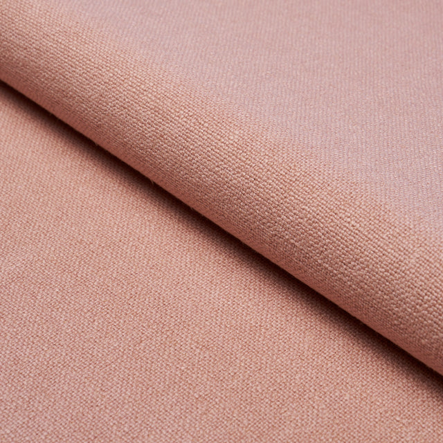 Schumacher Lars Rustic Linen Blush Fabric - Eade's Wallpaper