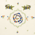 Schumacher 84540 REPTILIA EMBROIDERY in BRIGHT MULTI ON IVOR