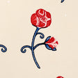 Schumacher 84550 RHINESTONE COWBOY EMBROIDERY in POPPY Fabri