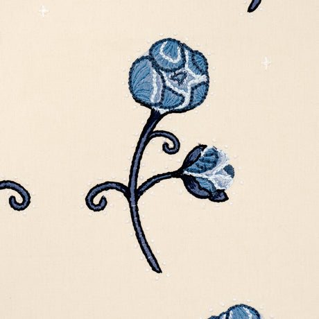 Schumacher 84551 RHINESTONE COWBOY EMBROIDERY in NAVY Fabric
