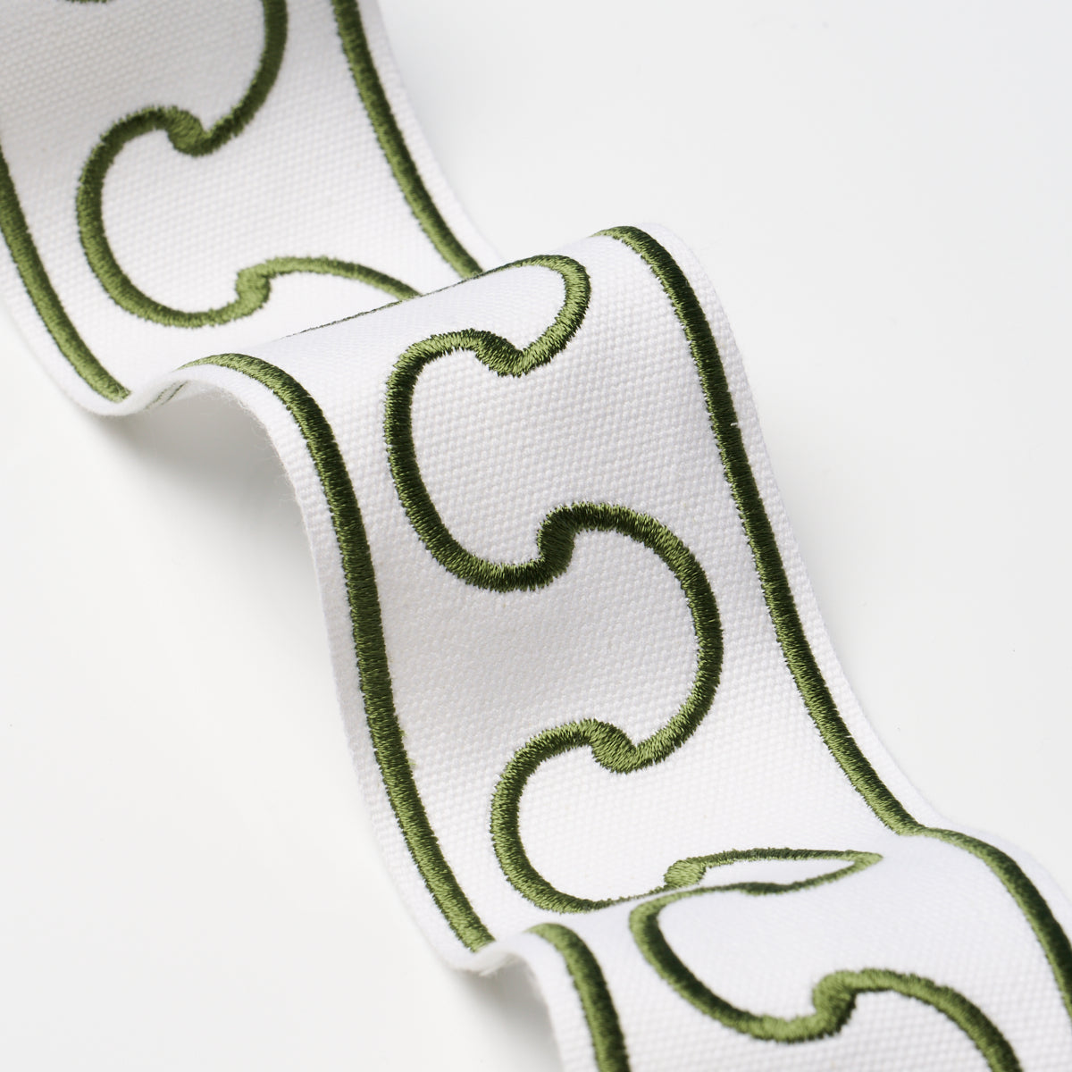 Schumacher 84561 GRENELLE in GREEN Trim - PALOMA CONTRERAS T