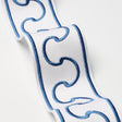 Schumacher 84562 GRENELLE in MARINE Trim - PALOMA CONTRERAS 