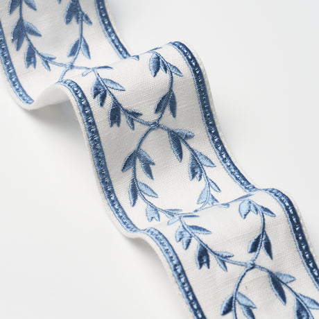 Schumacher 84573 MAISON VINE in PORCELAIN Trim - PALOMA CONT