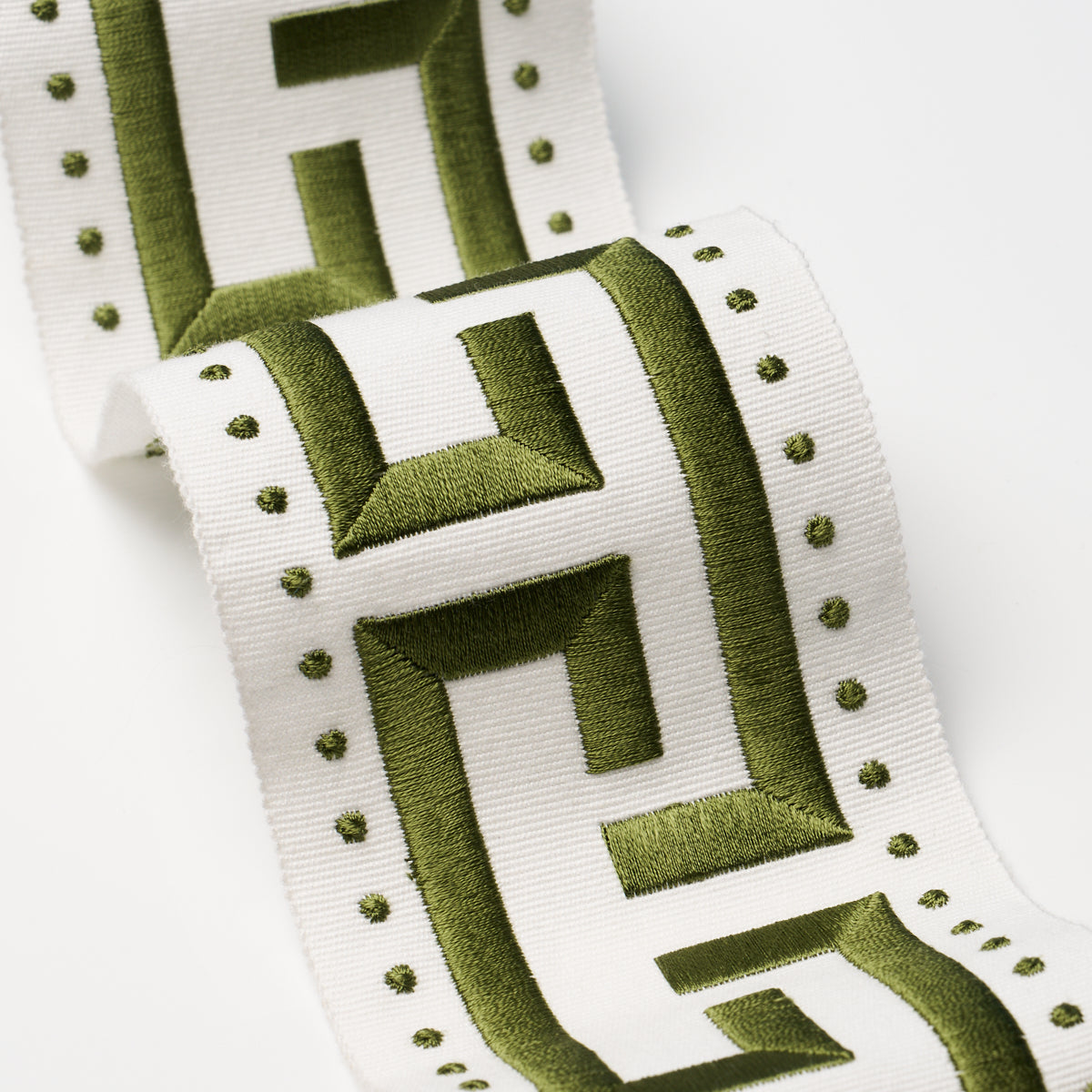 Schumacher 84582 MARGO FRET in GREEN Trim - PALOMA CONTRERAS