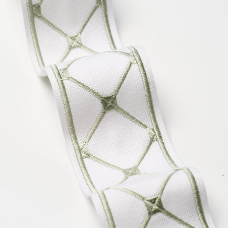 Schumacher 84601 PARISIAN BAMBOO in CELADON Trim - PALOMA CO