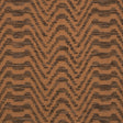 Schumacher 84642 STEPPED CHEVRON in SEPIA Fabric - ORPHEUM