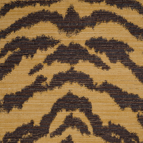 Schumacher 84650 SHIVALIK HILLS TIGER in GOLD Fabric - ORPHE