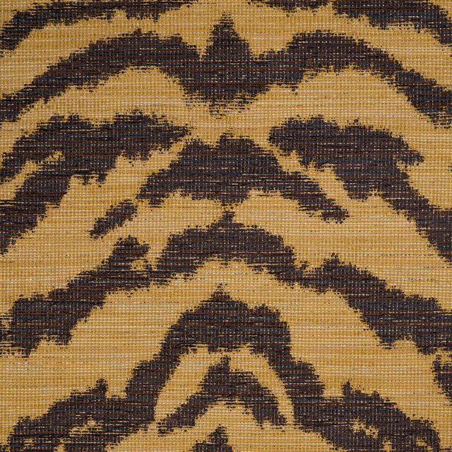 Schumacher 84650 SHIVALIK HILLS TIGER in GOLD Fabric - ORPHE