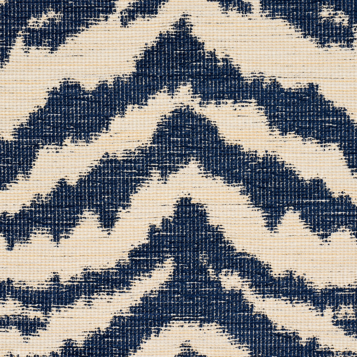 Schumacher 84651 SHIVALIK HILLS TIGER in INDIGO Fabric - ORP