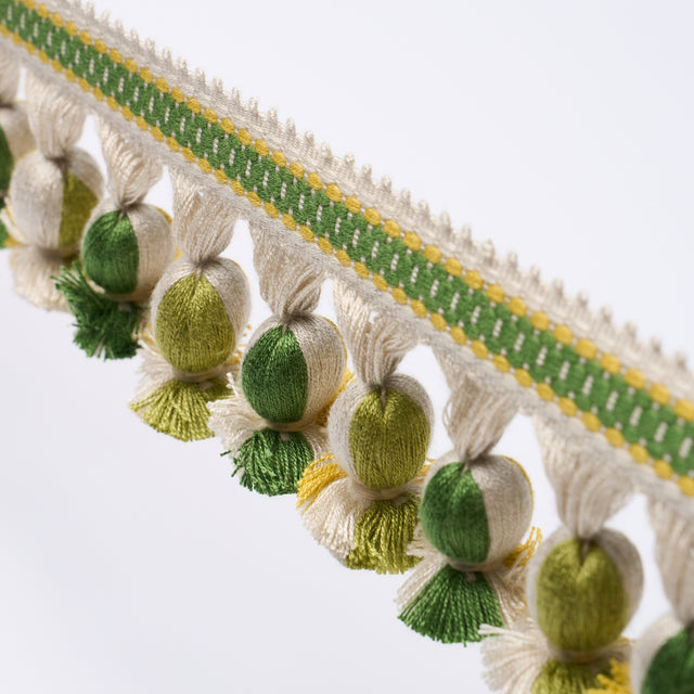 Schumacher 84672 ALI TASSEL in LEAF Trim - ASHBURY