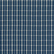 Schumacher 84681 BOYD CHECK in INDIGO Fabric - ASHBURY