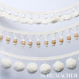 Schumacher 84690 COTTON TASSEL FRINGE in IVORY Trim - ASHBUR