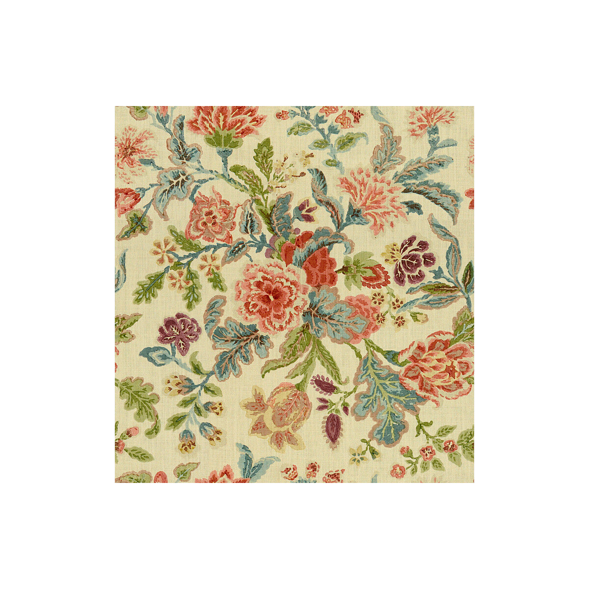 LEE JOFA 847000.LJ.0 BRADSTOCK MULTI Fabric - Eade's Wallpaper