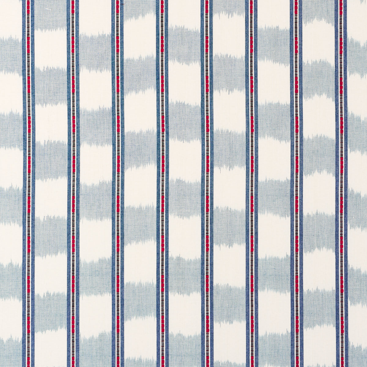 Schumacher 84712 FAYE IKAT in CHAMBRAY Fabric - ASHBURY