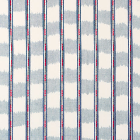 Schumacher 84712 FAYE IKAT in CHAMBRAY Fabric - ASHBURY