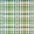Schumacher 84731 HUTTON HAND WOVEN CHECK in LEAF Fabric - AS