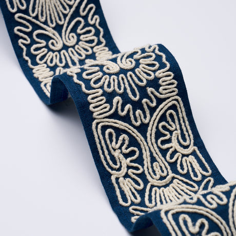 Schumacher 84762 NICO TAPE in INDIGO Trim - ASHBURY