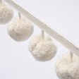 Schumacher 84770 POM POM TRIM in IVORY Trim - ASHBURY