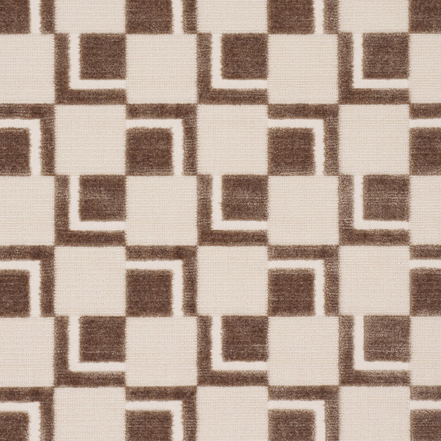 Schumacher 84800 EDISON VELVET in CHAMPAGNE Fabric - CUT & P
