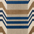 Schumacher 84810 ALDO VELVET in CADET & CAMEL Fabric - CUT &