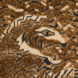 Schumacher 84830 TIGRESS VELVET in GOLD Fabric - CUT & PATTE
