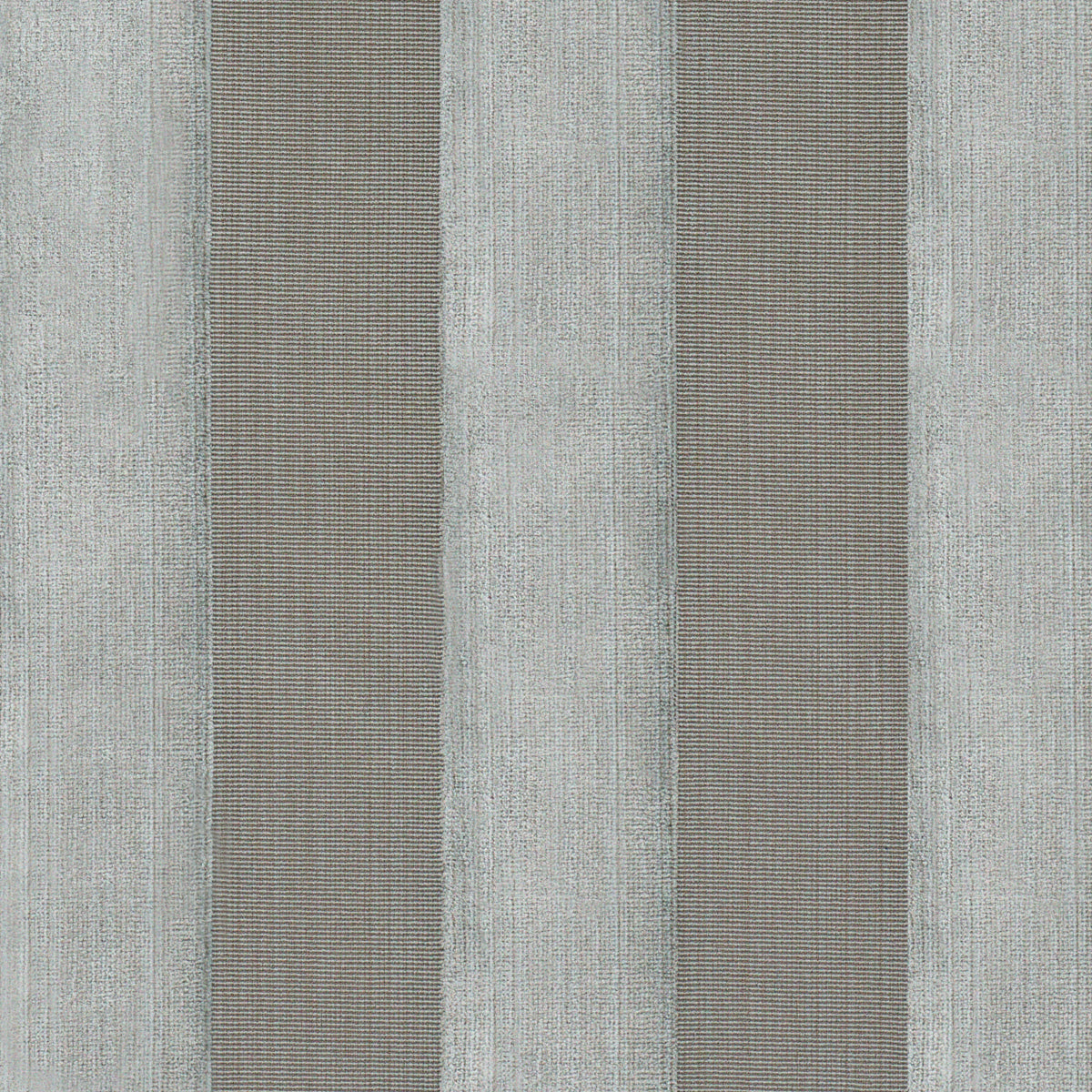 Schumacher 84871 CUNARD STRIÃ‰ VELVET in ICE Fabric - CUT & 