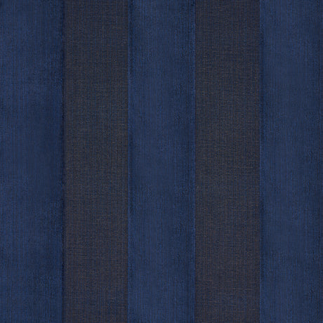 Schumacher 84872 CUNARD STRIÃ‰ VELVET in SAPPHIRE Fabric - C